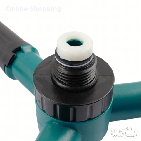 Автоматична градинска пръскачка с 3 регулируеми рамена и 12 дюзи, 360°, снимка 15 - Градинска техника - 53366424