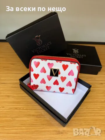 Victoria's Secret Дамско Малко Портмоне С Кутия Виктория Сикрет - Различни Цветове Код E139, снимка 9 - Портфейли, портмонета - 50233395