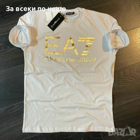 Emporio Armani Мъжка Тениска👕Мъжка Блуза С Къс Ръкав - Различни Модели Код Urban43, снимка 2 - Тениски - 53689057