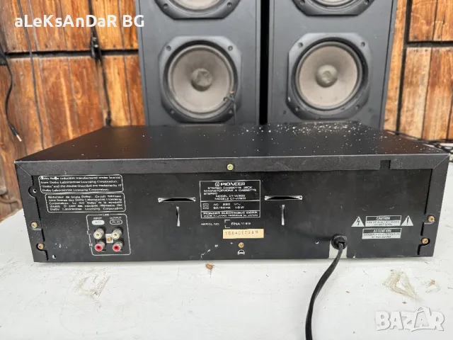 Касетъчен дек pioneer ct-w300, снимка 2 - Декове - 48435403