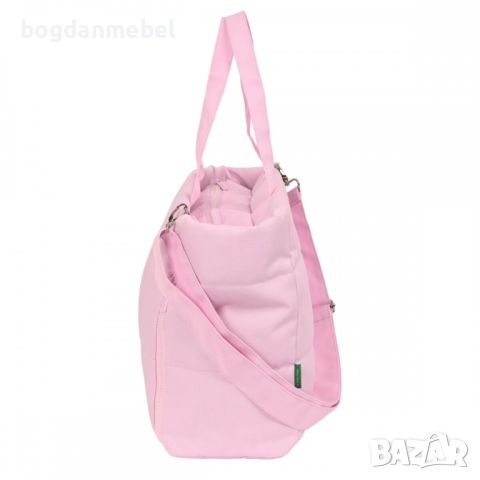 Чанта за лаптоп Benetton Pink Светло розово (54 x 31 x 17 cm), снимка 3 - Чанти - 46770498