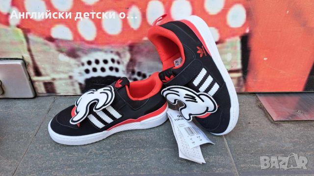 Английски детски оригинални кецове-ADIDAS MIKEY MOUSE, снимка 6 - Детски маратонки - 45494706