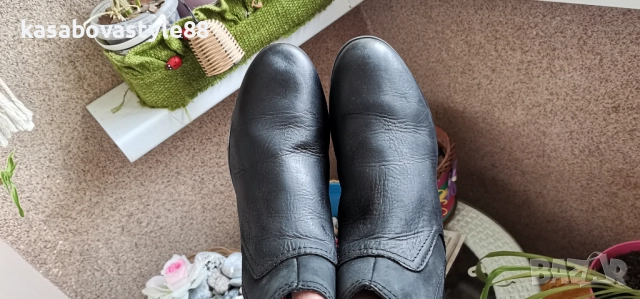 Дамски боти Rock sport 37н.Естествена кожа , снимка 2 - Дамски боти - 52055167