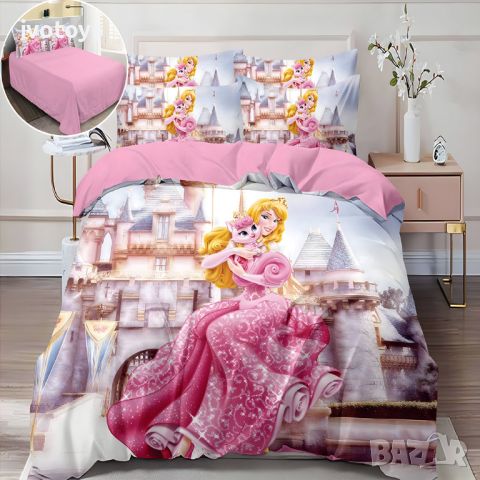 Детско спално бельо (реално изображение), 6 части - Модел WS16374