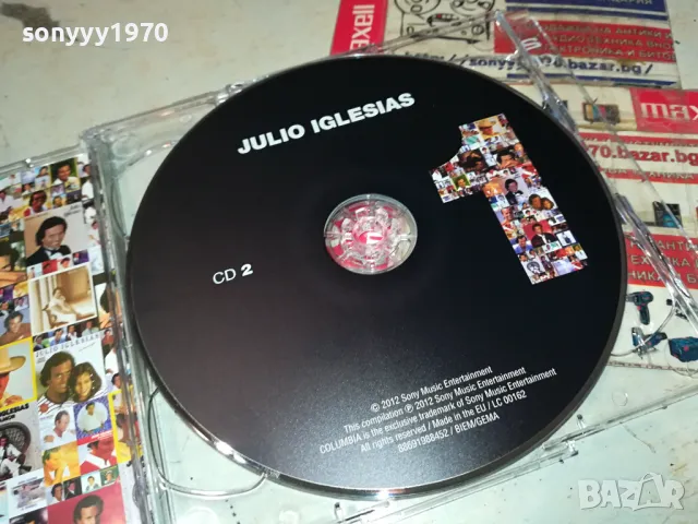 JULIO IGLESIAS X2 CD 0104251139, снимка 15 - CD дискове - 49721811