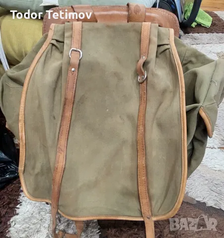 Ретро немска туристическа раница, снимка 2 - Антикварни и старинни предмети - 50373515