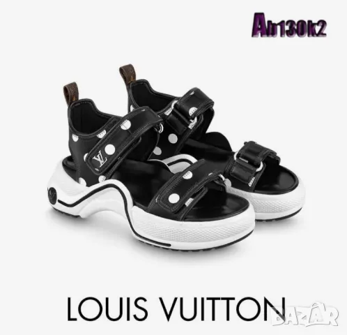 дамски сандали louis vuitton , снимка 3 - Сандали - 46943500