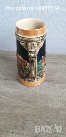 Стара порцеланова халба, снимка 5 - Антикварни и старинни предмети - 54188887