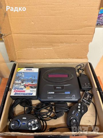 Sega Mega Drive 2 пълен комплект, снимка 2 - Други игри и конзоли - 45657835