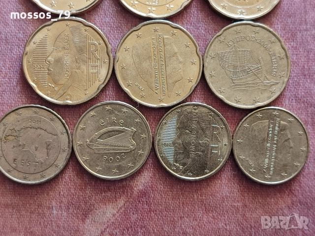 0,20€ и 0,10€ , снимка 4 - Нумизматика и бонистика - 52919068