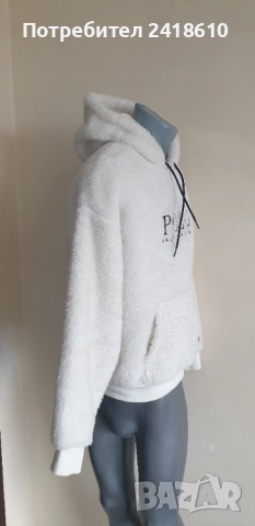 POLO Ralph Lauren Pile Fleece Jumper Hoodie Mens Size S / M  ОРИГИНАЛ! Мъжко Горнище!, снимка 12 - Спортни дрехи, екипи - 52881468