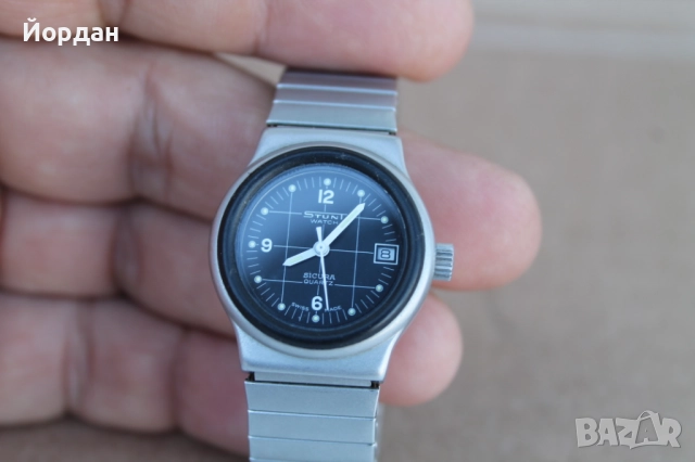 Швейцарски дамски часовник ''Stunt Sikurr Breitling'', снимка 7 - Дамски - 52653882