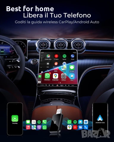 Безжичен адаптер за Android, снимка 2 - Друга електроника - 51122825