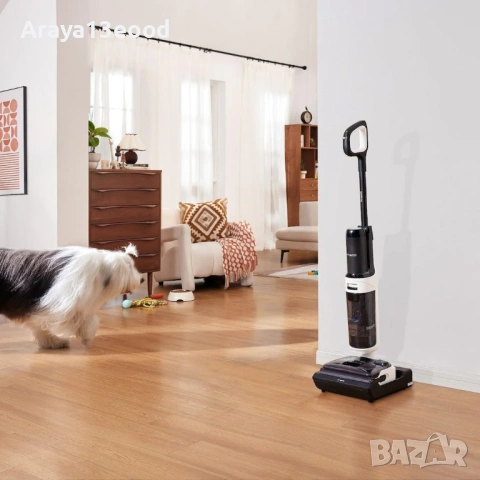 Вертикална безжична прахосмукачка Tineco Floor One Switch S6 Stretch Plus - 5 в 1, снимка 4 - Прахосмукачки - 53792933