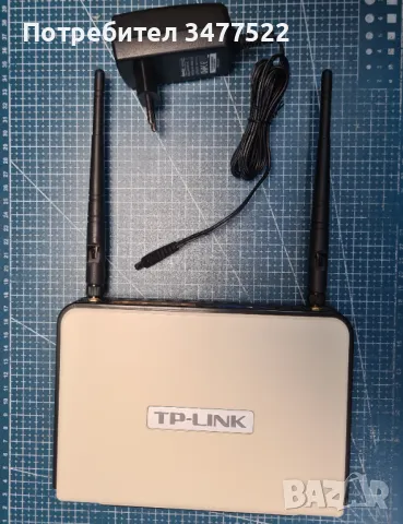 Рутер TP-LINK TL-WR1042ND, снимка 2 - Рутери - 47606667