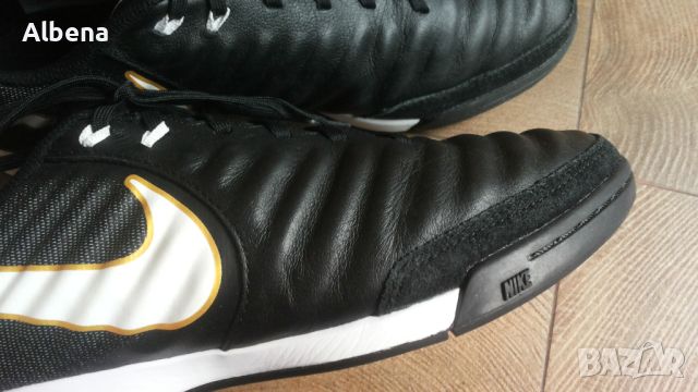 NIKE TIEMPO X Leather Football Boots Размер EUR 40,5 / UK 6,5 за футбол естествена кожа 156-14-S, снимка 4 - Спортни обувки - 45289292