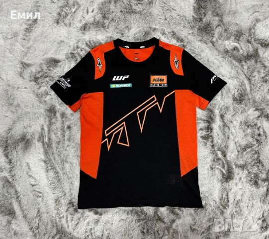 Тениска KTM x Alpinestars, Размер S, снимка 1 - Тениски - 46652409