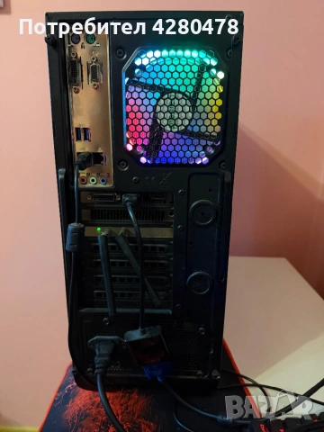 !!ТОП!!Продавам настолен компютър с 16 GB RAM, 4 GB graphic card и 1.02 TB storage , снимка 2 - Геймърски - 53980847