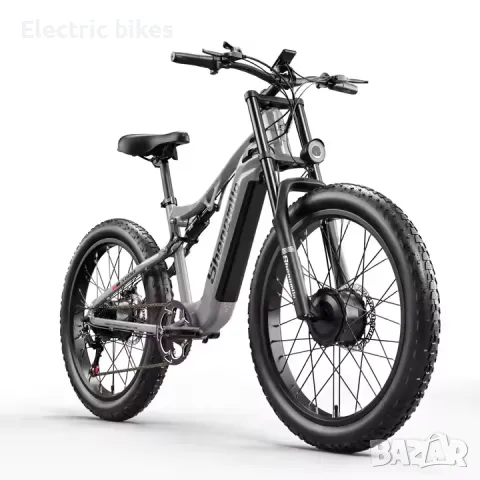 Електрически велосипед SHENGMILO S600, Bafang 2000W, 17.5Ah/48V, 26", снимка 4 - Велосипеди - 48324162