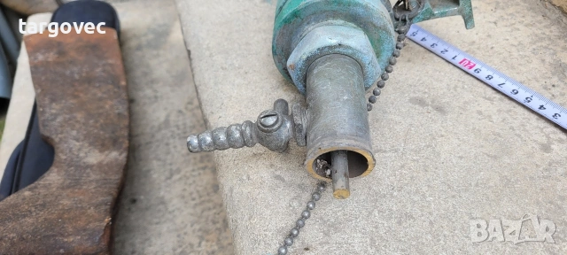 немска бронзова помпа за вода чешма, снимка 4 - Антикварни и старинни предмети - 54131694