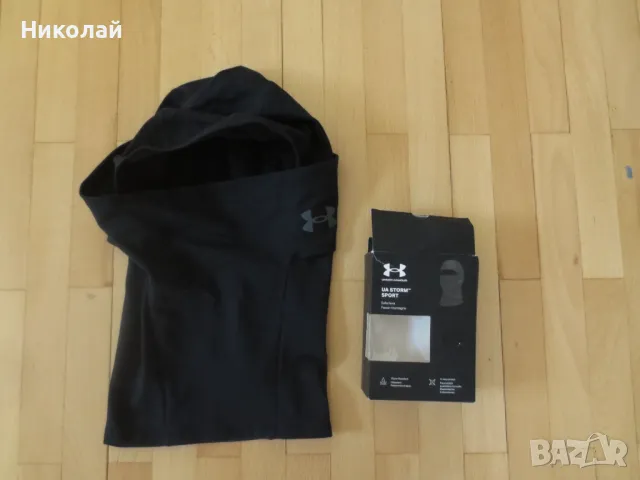 Балаклава Under Armour Storm Sport черна, снимка 2 - Шалове - 47196447