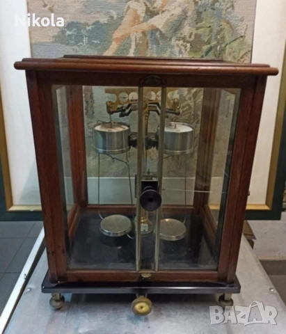 Аналитична немска стара фирмена везна Sartorius Werke Gottingen