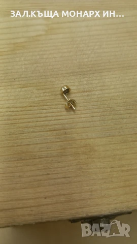 Златна обеца, снимка 5 - Обеци - 51278154