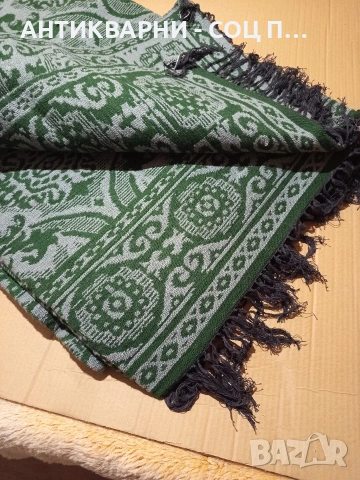 Соц Стар Ръчно Тъкан Голям Килим Размер 370см./230см. НОМЕР 679., снимка 5 - Антикварни и старинни предмети - 53407307