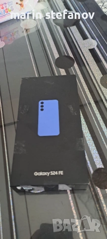 НОВ! Samsung Galaxy S24 FE 5G 256GB 8RAM Graphite / Mint , снимка 2 - Samsung - 54233104