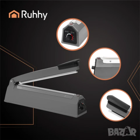 Лепачка за пликове / Ръчна лепачка за найлон / Импулсна лепачка, снимка 5 - Друго търговско оборудване - 51270758