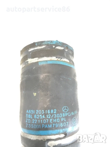 Маркуч охладителна течност 2.2 CDI Om651 за Mercedes W906 Sprinter (2011) A6512031682, снимка 3 - Части - 54149472