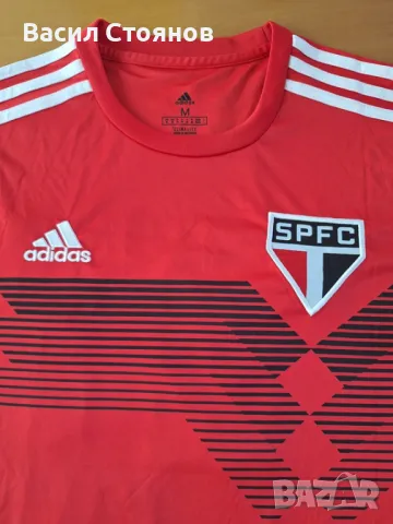 Сао Пауло / Sao Paulo adidas 2019г. - размер М, снимка 2 - Фен артикули - 50170588