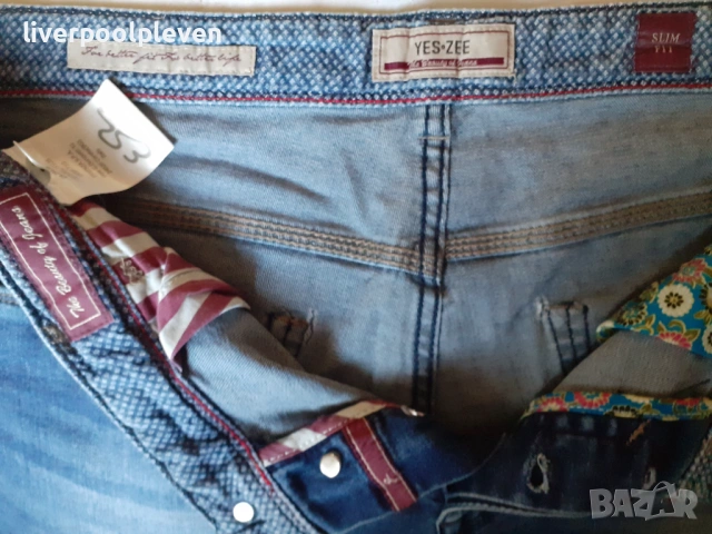 👉YES-ZEE Original W-36 къси дънки, снимка 4 - Къси панталони - 54242399