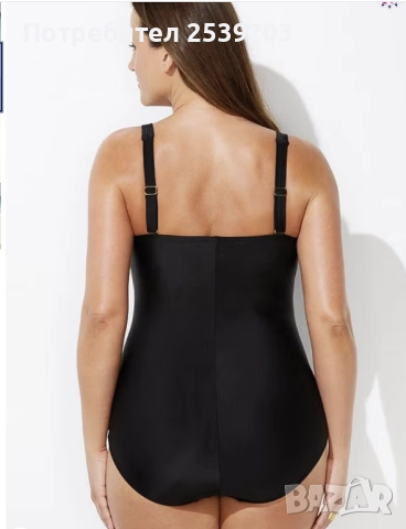 Нов дамски бански с вталяващ ефект на корема размер ХЛ, снимка 2 - Бански костюми - 51517647