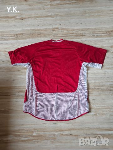 Оригинална мъжка тениска Adidas Climacool x Denmark National Football Team / Season 04 (Home), снимка 3 - Тениски - 46806298