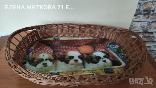 2 големи плетени панера стабилно дъно, снимка 2 - Декорация за дома - 52542014