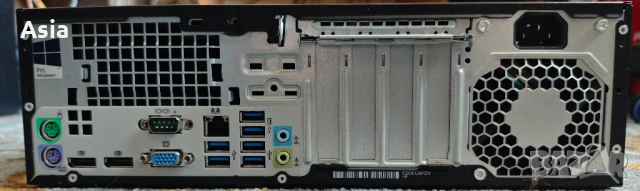 Продавам компютър HP EliteDesk 800 G2 SFF /i5-6500/16GB DDR4/SSD 256GB +1TB HDD, снимка 6 - Работни компютри - 54098910