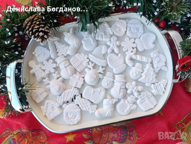 Гипсокерамични коледни фигури 