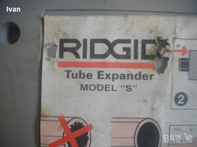 RIDGID EXPANDER РЪЧЕН КАЛИБРАТОР ЕКСПАНДЕР РИДГИД ЗА РАЗШИРЕНИЕ НА ТРЪБИ С ЕКСТРАКТОРИ 22мм 18мм 16м, снимка 8 - Други инструменти - 48998283