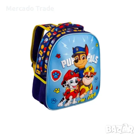 Детска раница Mercado Trade, За градина или училище, Paw Patrol, Син, снимка 2 - Раници - 47197388