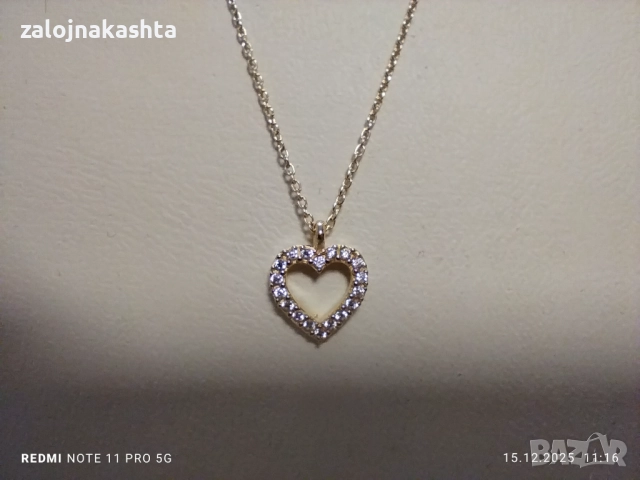 Ново Златно колие-1,43гр 14к, снимка 2 - Колиета, медальони, синджири - 52798970