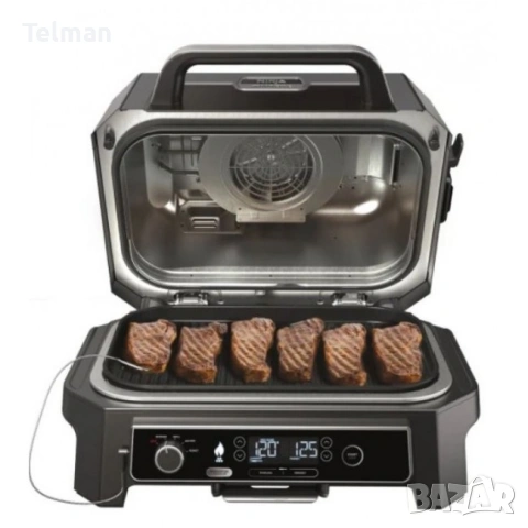 Грил NINJA OG850 Pro XL Woodfire, снимка 4 - Скари - 53809585