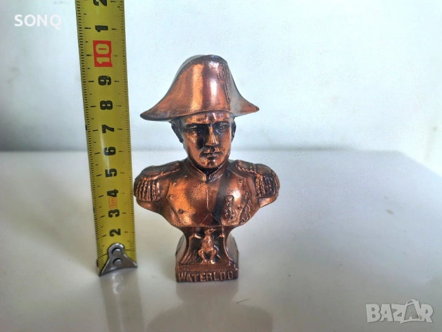 Бронзов Бюст На Наполеон I Ватерло, снимка 7 - Антикварни и старинни предмети - 54067121