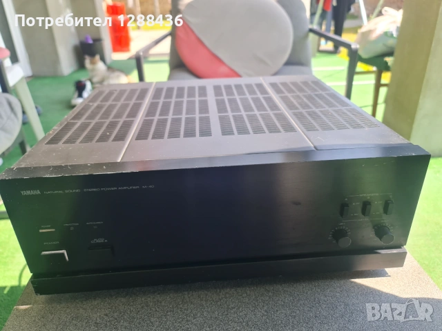 Yamaha M 40 усилвател, снимка 4 - Ресийвъри, усилватели, смесителни пултове - 53993406