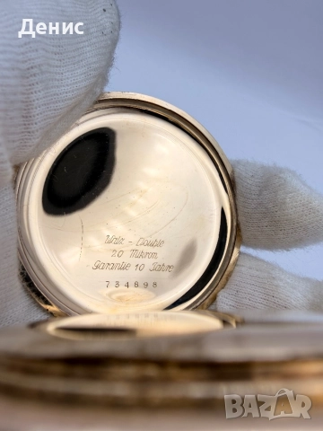 Винтидж джобен часовник ZENTRA Handelsmarke – Германия (1930-40 г.), снимка 7 - Други - 52887181