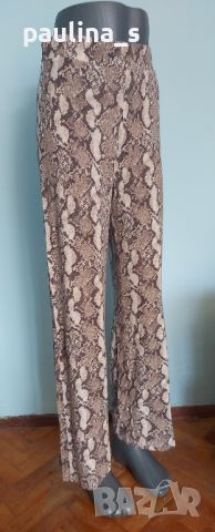 Панталон с висока талия и широки крачоли "H&M" / универсален размер , снимка 1 - Панталони - 45239027