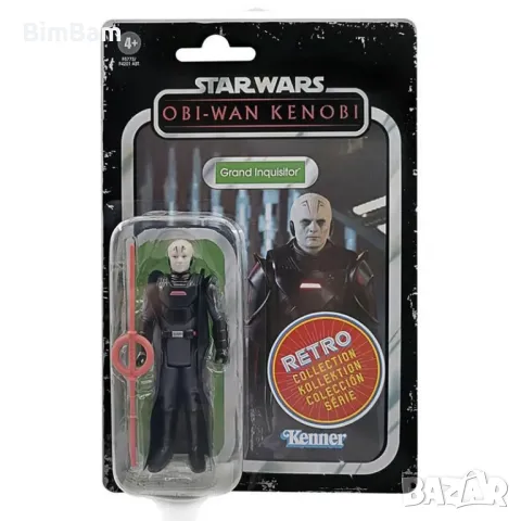 Колекционерска фигура Star Wars Retro Collection OBI-WAN KENOBI - Grand Inquisitor/ Hasbro, снимка 1 - Фигурки - 48106192