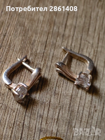 Сребърни обеци , снимка 2 - Обеци - 53117575