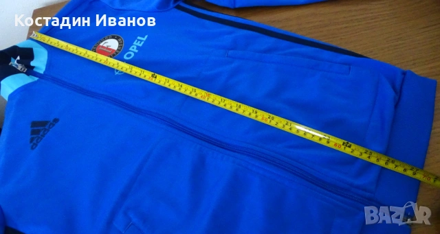 Feyenoord Amsterdam Adidas футболно горнище анцуг , снимка 9 - Спортни дрехи, екипи - 53846306