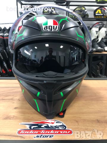 Мото Каска AGV K5- VULCAN,M-L 58-59 см. вгардени очила,като нова, снимка 4 - Аксесоари и консумативи - 46714070